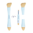 Multi-Tasker 4-in-1 Travel Makeup Brush 🔥HOT DEAL - 50% OFF🔥