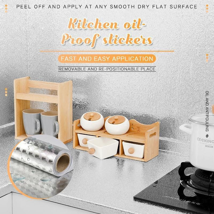 Kitchen Oil Proof Stickers 🔥FREE SHIPPING🔥