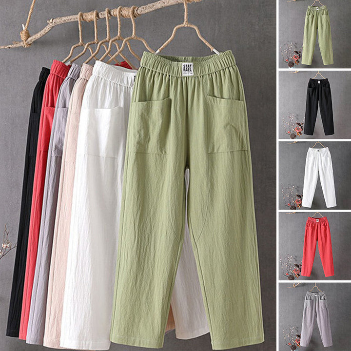 Women Casual Straight Loose Pants 🔥HOT SALE 50% OFF🔥
