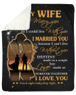 To My Wife - Couple Blanket