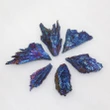 Rainbow Jet Stone - Processed Quartz Crystal (30g - 40g)