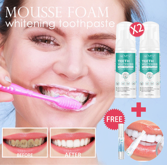 Mousse Foam Whitening Toothpaste 🔥FREE SHIPPING🔥