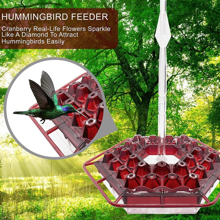 🔥NEW YEAR SALE🔥 Mary's Hummingbird Feeder With Perch And Built-in Ant Moat