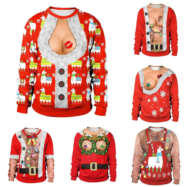 Sexy Ugly Christmas Couple Sweatshirt 🔥HOT SALE 50% OFF🔥