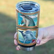 3D Pictures Of Dolphins Stainless Steel Tumbler Perfect Gifts For Dolphin Lovers Tumbler Cups For Coffee/Tea, Great Customized Gifts For Birthday Christmas Thanksgiving
