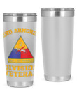 2nd Armored Division VeteranStainless Steel Tumbler, Tumbler Cups For Coffee Or Tea, Great Gifts For Thanksgiving Birthday Christmas