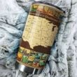 62 National ParksMap Stainless Steel Tumbler, Tumbler Cups For Coffee Or Tea, Great Gifts For Thanksgiving Birthday Christmas