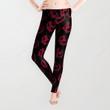 Anarchy Pattern All Over Print 3D Legging