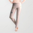 Gold And Silver Moon And Star All Over Print 3D Legging
