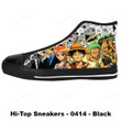 One Piece High Top Shoes