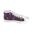 Sailor Saturn White Classic High Top Canvas Shoes