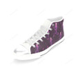 Sailor Saturn White Classic High Top Canvas Shoes