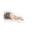 Rottweiler Lover White Classic High Top Canvas Shoes