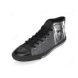 Witcher Black Classic High Top Canvas Shoes