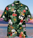 Snoopy And Charlie Brown With Summer Funny Short Sleeve Hawaiian Shirt