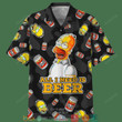 The Simpsons All I Need Is Beer Short Sleeve Hawaiian Shirt