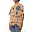 BEST Star Wars Patent Brown All Over Print Hawaiian Shirt