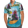 Darth Maul Surfing Hawaiian Shirt