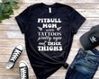 Pitbull Mom Shirt, Pitbull Shirt, Pitbull Mom, Pitbull Mama Shirt, Pitbull Lover Shirt, Pitbull Mom with Tattoos, Pitbull Mom Gift