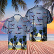 Royal Air Force Union Flag Typhoon Aircraft Hawaiian Shirt, Birthday Gift for Husband, Gift For Dad