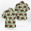 Nottinghamshire Fire and Rescue Service Scania P270 Water Ladder Hawaiian Shirt