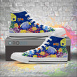 Tropical Fish High Top Shoes