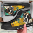 Boxer Dog Colorful High Top Shoes