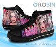 Harley Quinn Canvas High Top Shoes