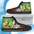 Goofy Canvas High Top Shoes