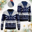 Dallas Cowboys NFL Football Team 3D Ugly Christmas Sweater RBSWEATSHIRT511