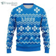 Detroit Lions Fans Best Gift Ugly Christmas Sweater