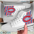 Montreal Canadiens Canvas High Top Shoes