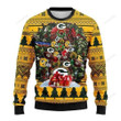 Nfl Green Bay Packers Tree Christmas Ugly Christmas Sweater, All...