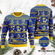Los Angeles Rams Mickey Mouse Holiday Party Ugly Christmas Sweater,...