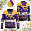Minnesota Vikings NFL Football Team 3D Ugly Christmas Sweater RBSWEATSHIRT511
