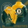 Oakland Athletics Football Oakland Athletics 3D Hoodie Zip Hoodie, NCAA 3D All Over Print Hoodie Zip Hoodie