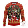 Nfl San Francisco 49ers Ugly Christmas Sweater, All Over Print Sweatshirt