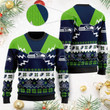 Seattle Seahawks NFL Football Team 3D Ugly Christmas Sweater