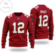 Brady No 12 Tampa Bay Buccaneers Ugly Christmas Sweater