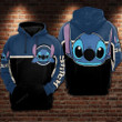 Cartoon Lilo And Stitch Over Print 1165 3D Hoodie Zip Hoodie, 3D All Over Print Hoodie Zip Hoodie