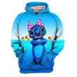 Lilo and Stitch The Little Mermaid 1115 3D Hoodie Zip Hoodie, 3D All Over Print Hoodie Zip Hoodie