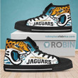 Jacksonville Jaguars High Top Shoes