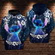 Lilo and Stitch Cute Lover IV 3D Hoodie Zip Hoodie, 3D All Over Print Hoodie Zip Hoodie