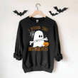 I Found This Humerous Sweatshirt, Funny Doctor Ghost Sweatshirt, Nurse Gifts, Doctor Gifts, Nurse Appreciation, Halloween Gifts
