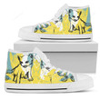 Cat Animals Lover Gifts High Top Shoes