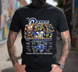 Los Angeles Rams 85th Anniversary Thank You For Memories Shirt