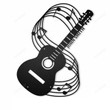 Guitar Metal Wall Art With Led Lights, Music Sign Decoration For Room, Hobbies Outdoor Home Decor GiftSuccess