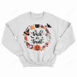 Trick Or Treat Halloween Sweatshirt, Funny Gifts For Halloween, Spooky Season, Halloween Gifts