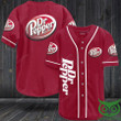 Dr Pepper Soft Drink Baseball Jersey Shirt
