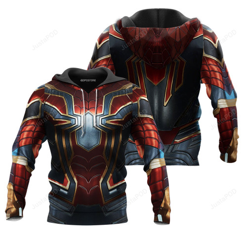 Spider Man Iron Spider Suit 3D Hoodie